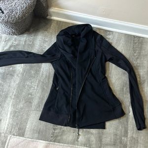 Lulu lemon black zip up